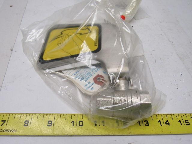 Speakman SE-910 Stay-Open Ball Valve For Eye & Eye/Face Washes 1/2" NPT