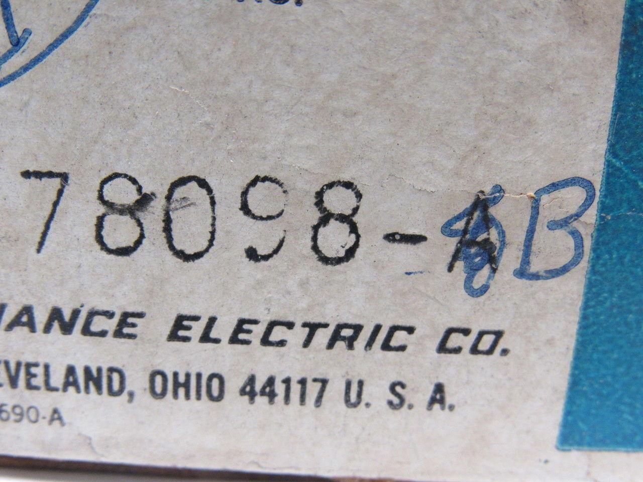 Reliance 78098-B Relay Coil 208-230 60Hz 220V 50Hz