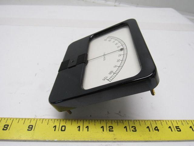 Simpson Analog Panel Meters -125 - 0 - +125 INCHES