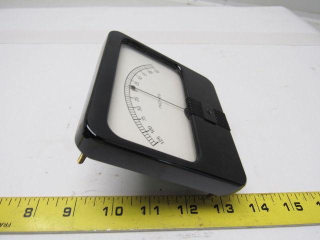 Simpson Analog Panel Meters -125 - 0 - +125 INCHES