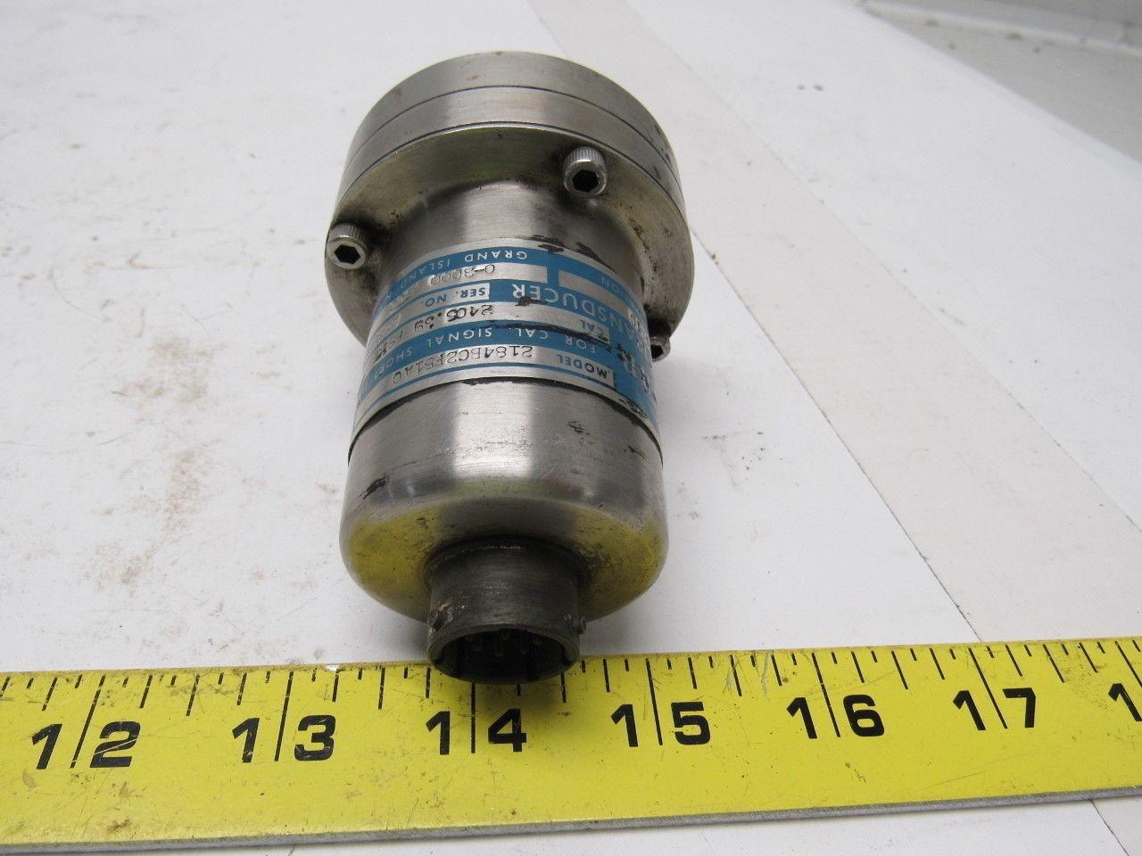 Viatran 2184BC2F51A0 Pressure Transducer 0-3000 PSIG