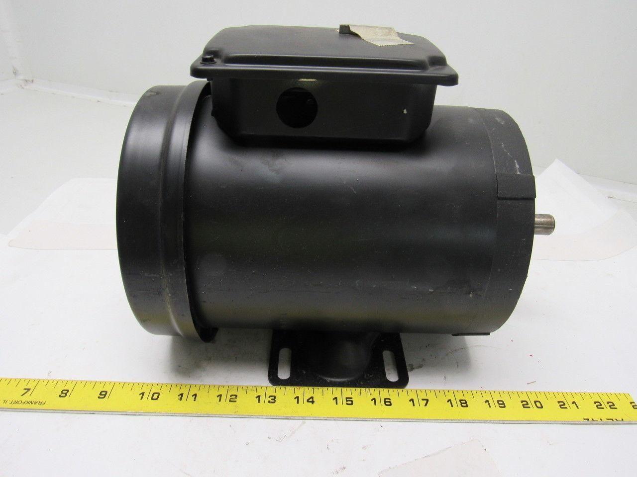 Reliance Electric P56X1424R 1/2HP 1725RPM 3PH 115/230V Electric Motor