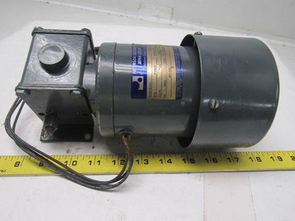 Paterson G85013 1PH 230V 310RPM 10.67:1 Ratio 10 IN-LBS Torque Gearmotor