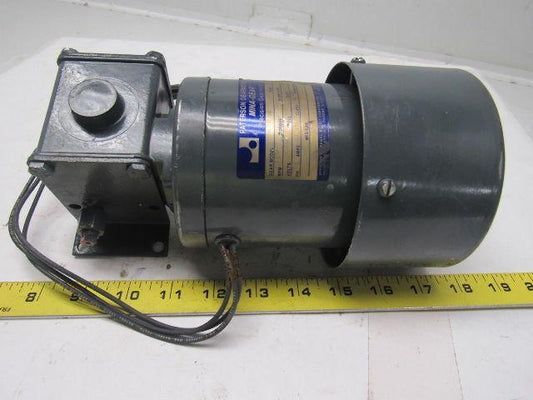 Paterson G85013 1PH 230V 310RPM 10.67:1 Ratio 10 IN-LBS Torque Gearmotor