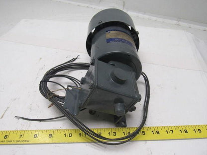 Paterson G85013 1PH 230V 310RPM 10.67:1 Ratio 10 IN-LBS Torque Gearmotor