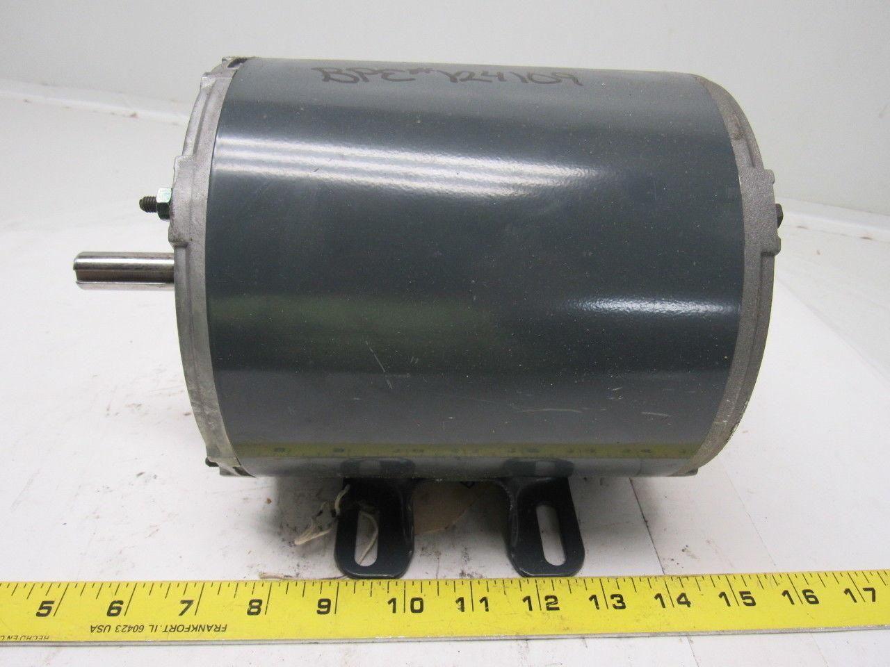 GE Fanuc 5K49KN6173 1/3HP 3PH 230/460V 1140RPM Electric Motor