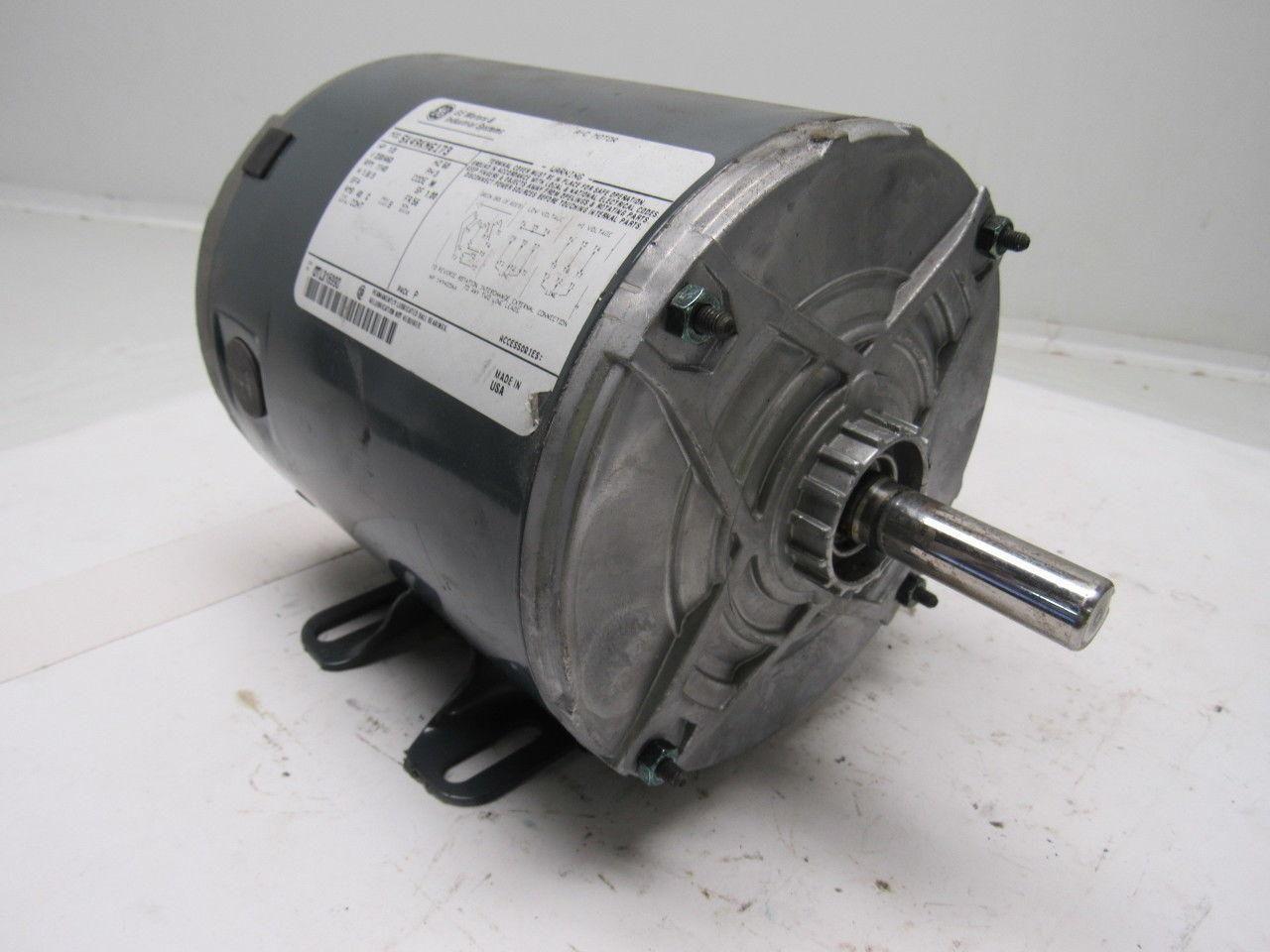 GE Fanuc 5K49KN6173 1/3HP 3PH 230/460V 1140RPM Electric Motor