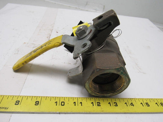 Apollo 1-1/2" Threaded Brass 2Pc  Ball Valve 600WOG