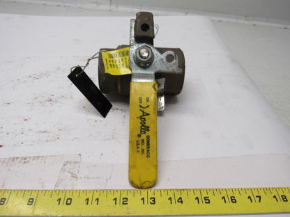 Apollo 1-1/2" Threaded Brass 2Pc  Ball Valve 600WOG