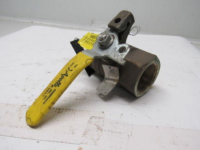 Apollo 1-1/2" Threaded Brass 2Pc  Ball Valve 600WOG
