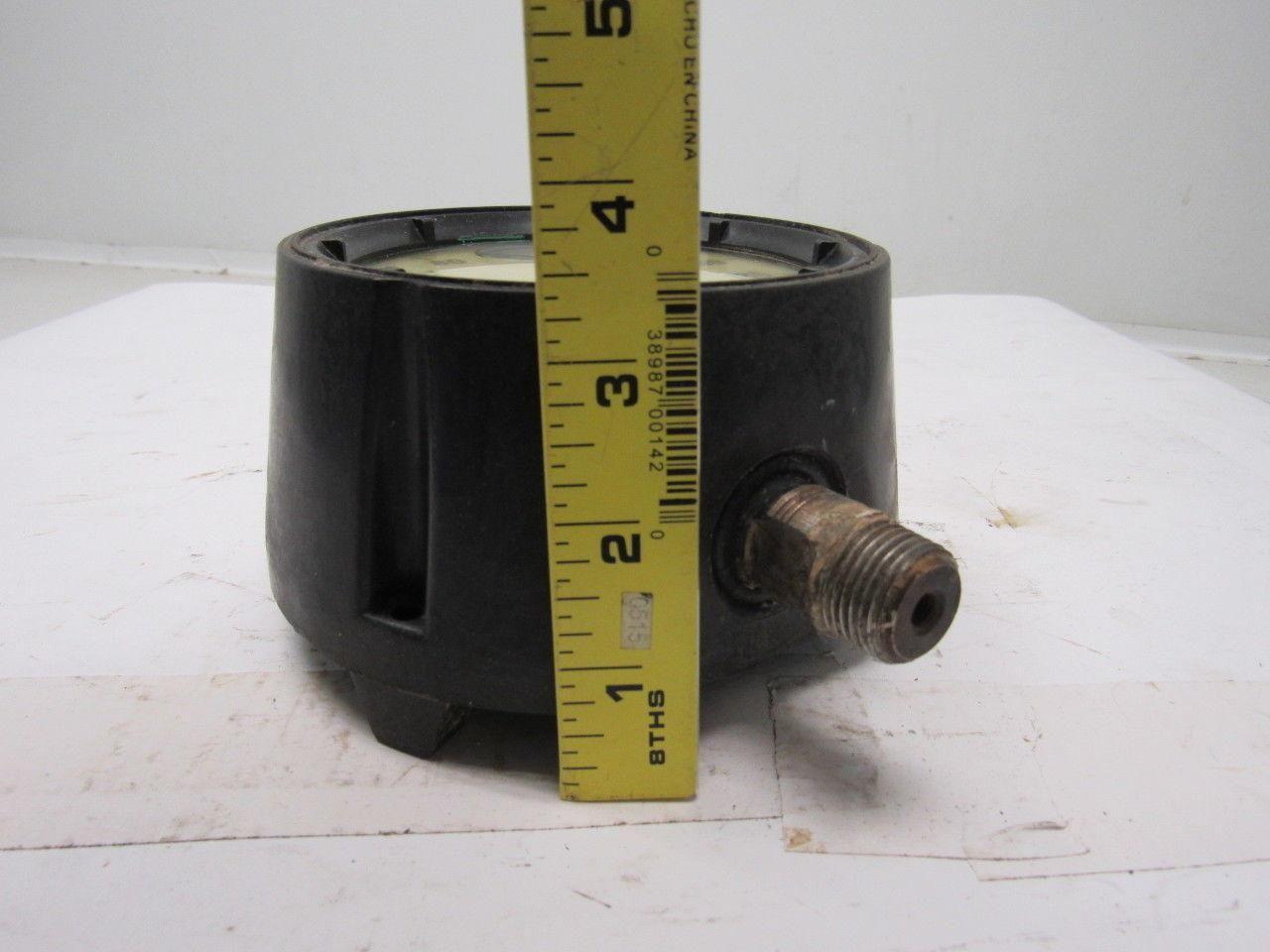 Ashcroft Q-4832 0-200PSI AISI 316  Tube & Socket Welded Oil filled Gauge 4"