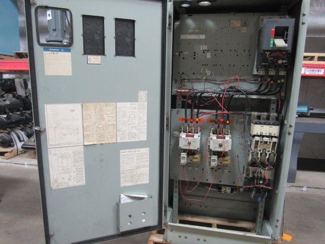WESTINGHOUSE 400 HP 460V Full Voltage Non-Rev. Motor Controller W/ Breaker Dis.