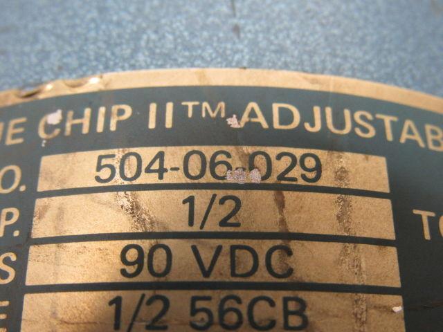 Minarik 504-06-029 Blue chip II 1/2HP 90VDC 1800RPM 280 IN.Ozs. Torque DC Drive