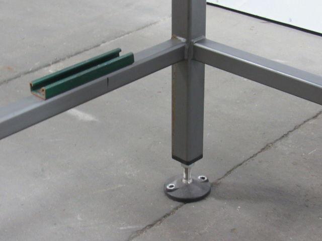Slide Slider Bed Belt Conveyor 70"x 21-1/2" Stainless Steel  3PH 50FPM .75HP