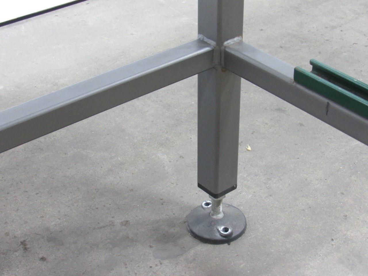 Slide Slider Bed Belt Conveyor 70"x 21-1/2" Stainless Steel  3PH 50FPM .75HP