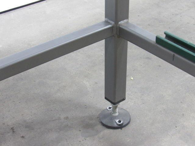 Slide Slider Bed Belt Conveyor 70"x 21-1/2" Stainless Steel  3PH 50FPM .75HP