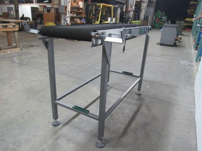 Slide Slider Bed Belt Conveyor 70"x 21-1/2" Stainless Steel  3PH 50FPM .75HP