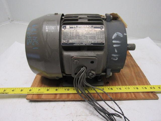 Toshiba  B0014FLF2AK 1HP 3PH 230/460V 1735RPM Electric Motor