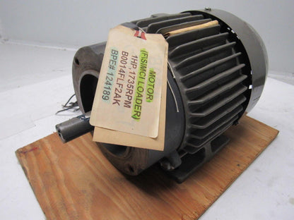 Toshiba  B0014FLF2AK 1HP 3PH 230/460V 1735RPM Electric Motor