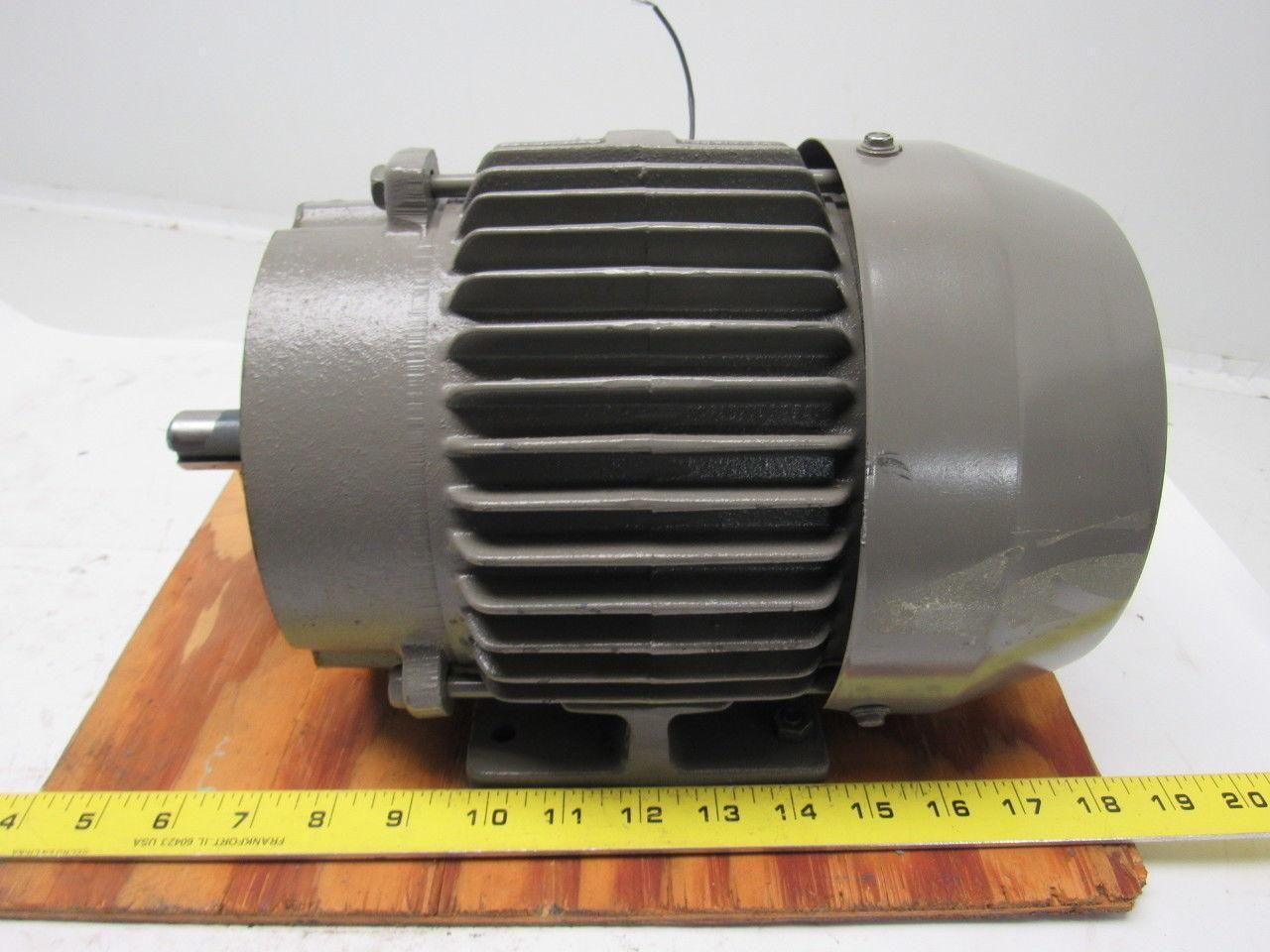 Toshiba B0014FLB2AK 1HP 3PH 230/460V 1735RPM Electric Motor