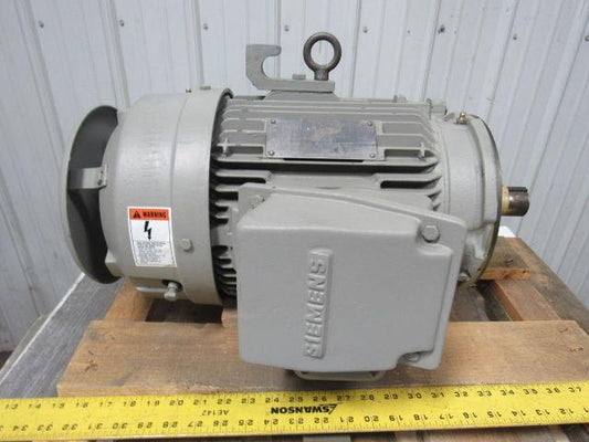 Siemens RGZVTESD PE 21 PLUS 10HP 3PH 460V 1750RPM Mill & Chemical Electric Motor