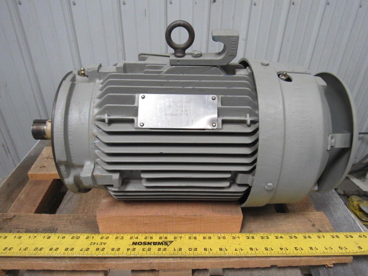 Siemens RGZVTESD PE 21 PLUS 10HP 3PH 460V 1750RPM Mill & Chemical Electric Motor