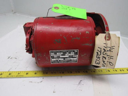 Bell & Gossett M80055-D78 1/4Hp 3PH 208-230/460V 1750RPM Electric Booster Motor