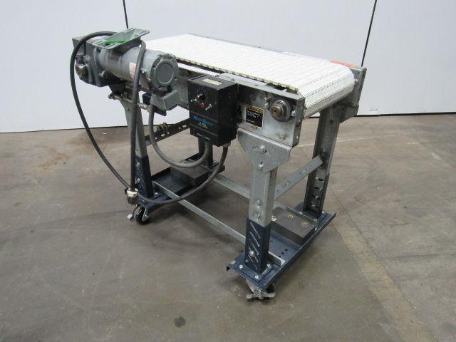 32"x13" Metering Separation Conveyor 0-64FPM 115V Rolling W/Locks 6'Cord