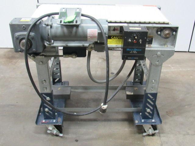 32"x13" Metering Separation Conveyor 0-64FPM 115V Rolling W/Locks 6'Cord