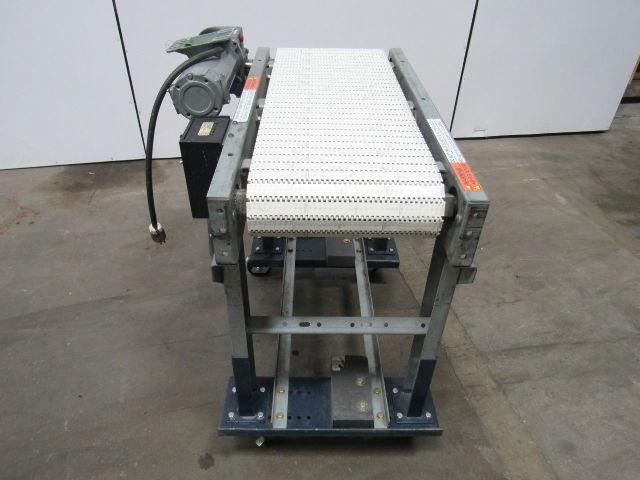 32"x13" Metering Separation Conveyor 0-64FPM 115V Rolling W/Locks 6'Cord