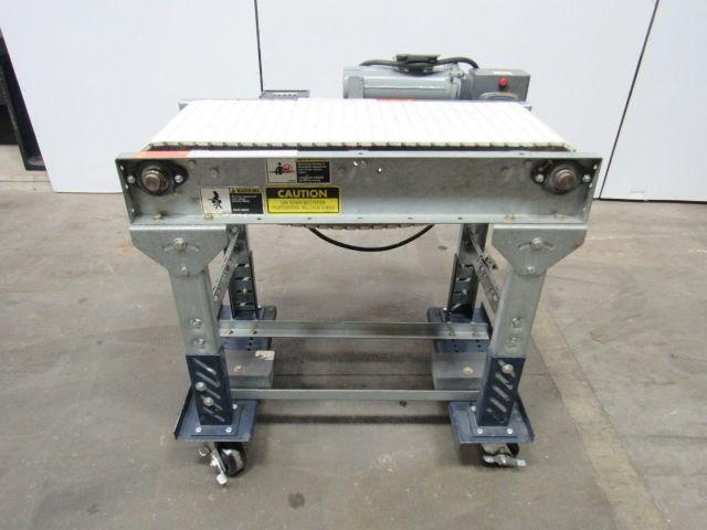 32"x13" Metering Separation Conveyor 0-64FPM 115V Rolling W/Locks 6'Cord