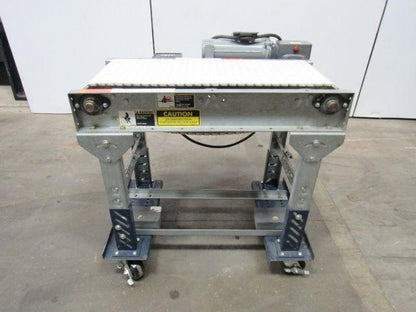 32"x13" Metering Separation Conveyor 0-64FPM 115V Rolling W/Locks 6'Cord