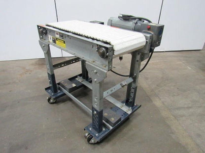 32"x13" Metering Separation Conveyor 0-64FPM 115V Rolling W/Locks 6'Cord