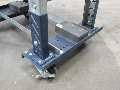 32"x13" Metering Separation Conveyor 0-64FPM 115V Rolling W/Locks 6'Cord