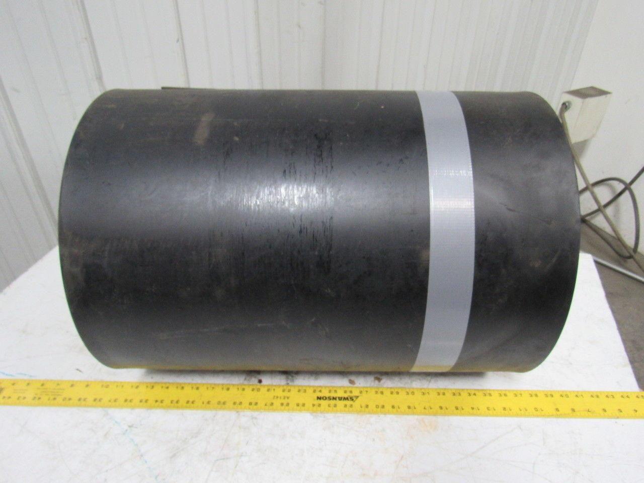4-Ply Grade 1 Extreme Duty Black Smooth Rubber Conveyor Belt 1/2"Tx34'Lx24"W