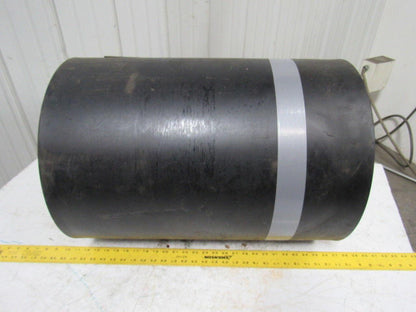 4-Ply Grade 1 Extreme Duty Black Smooth Rubber Conveyor Belt 1/2"Tx34'Lx24"W