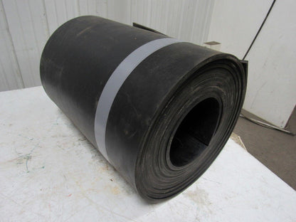4-Ply Grade 1 Extreme Duty Black Smooth Rubber Conveyor Belt 1/2"Tx34'Lx24"W