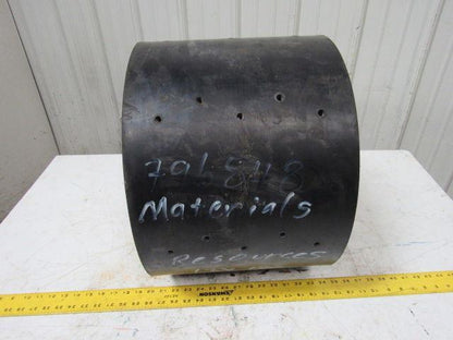 4-Ply Grade 1 Extreme Duty Black Rubber Bucket Elevator Belt 1/2"Tx40'Lx13"W