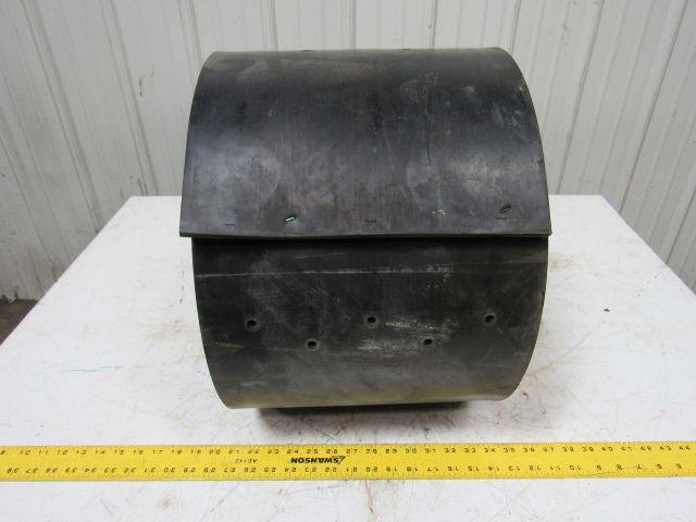 4-Ply Grade 1 Extreme Duty Black Rubber Bucket Elevator Belt 1/2"Tx40'Lx13"W