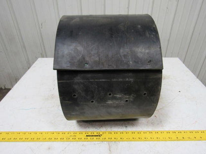 4-Ply Grade 1 Extreme Duty Black Rubber Bucket Elevator Belt 1/2"Tx40'Lx13"W