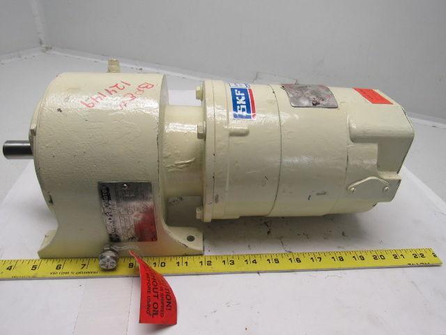 Paterson NC219NC1AG00A06 25.44:1 Ratio Gearmotor 115VDC 1725RPM IN 67RPM OUT