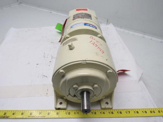 Paterson NC219NC1AG00A06 25.44:1 Ratio Gearmotor 115VDC 1725RPM IN 67RPM OUT
