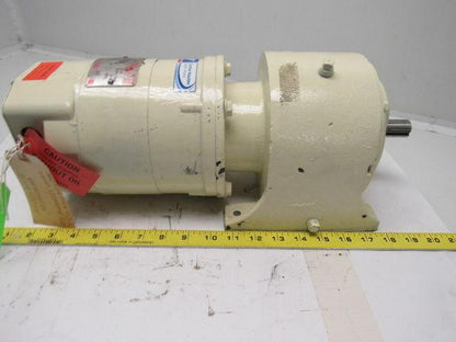 Paterson NC219NC1AG00A06 25.44:1 Ratio Gearmotor 115VDC 1725RPM IN 67RPM OUT