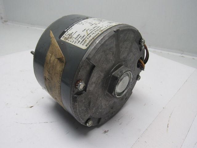 Westinghouse 323P 429 1/6HP 1PH 220/240V 1140RPM Electric Motor