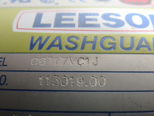 Leeson Electric C6T17VC1J 3/4 HP 3PH 1725RPM Electric WashGuard Motor