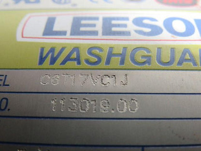 Leeson Electric C6T17VC1J 3/4 HP 3PH 1725RPM Electric WashGuard Motor