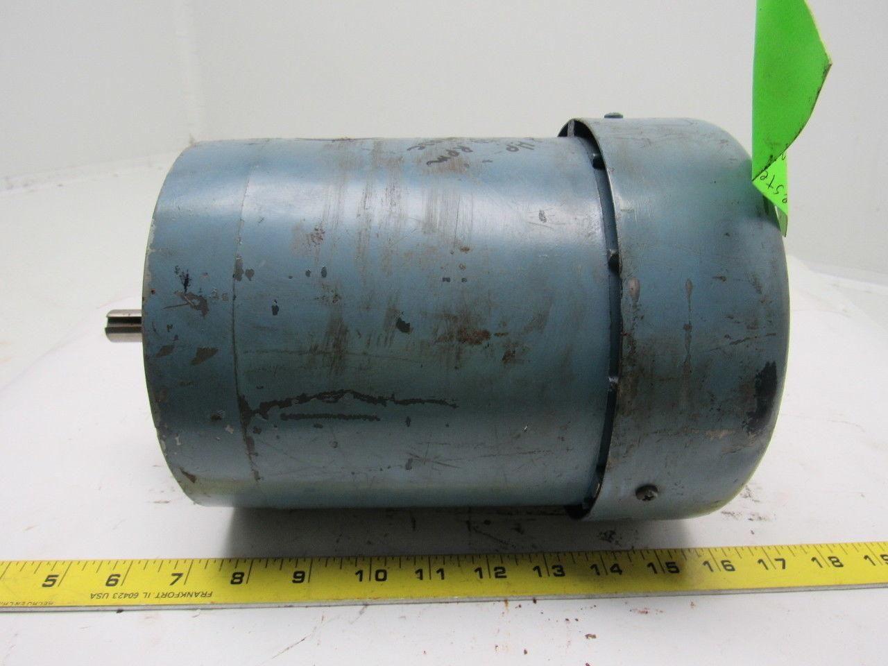 Leeson Electric C6T34FC6A 1 HP 3PH 208-230/460V 3450RPM Electric Motor