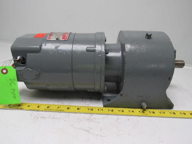 Paterson NC219NC1AG00A06 25.44:1 Ratio Gearmotor 115VDC 1725RPM IN 67RPM OUT