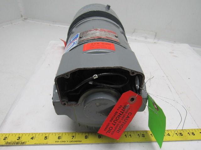 Paterson NC219NC1AG00A06 25.44:1 Ratio Gearmotor 115VDC 1725RPM IN 67RPM OUT