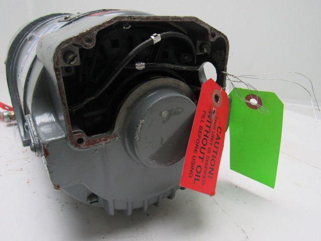Paterson NC219NC1AG00A06 25.44:1 Ratio Gearmotor 115VDC 1725RPM IN 67RPM OUT